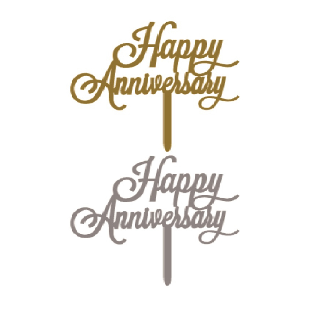 Topper happy anniversary