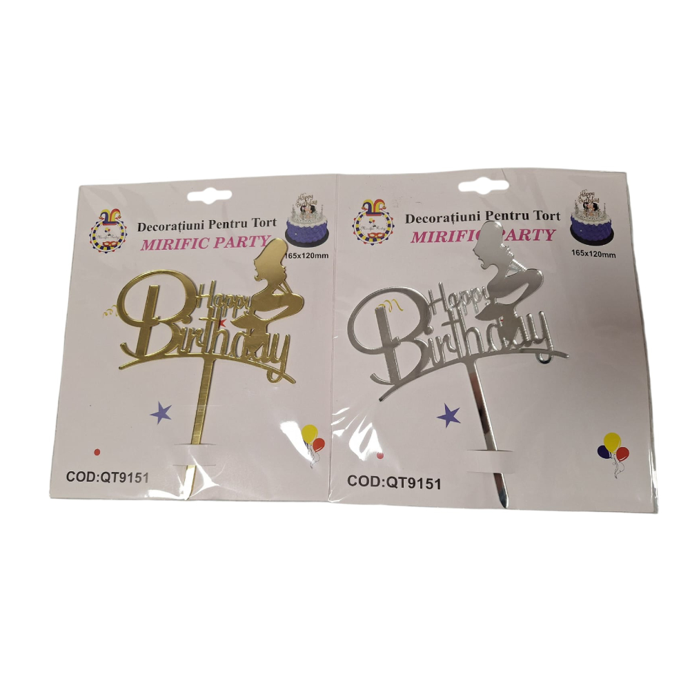 Topper, diverse culori, sirena