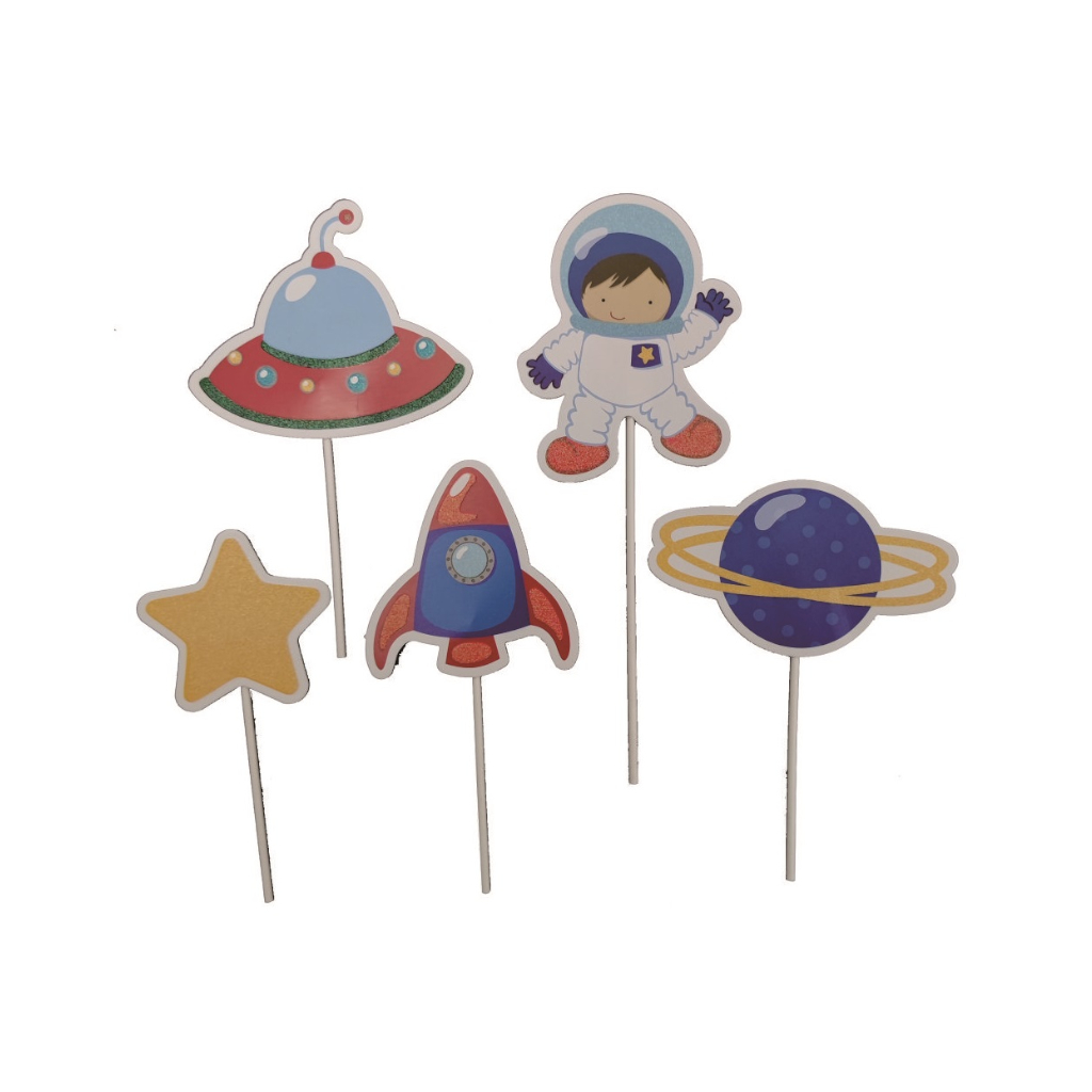 Set 5 buc. topper multicolor, spatiu, baiat