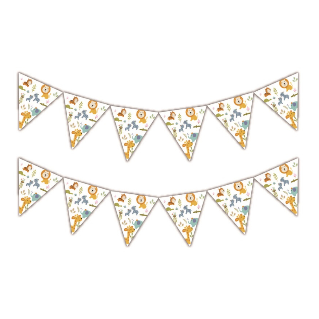 Set ghirlanda decorativa, 3 m, animalute