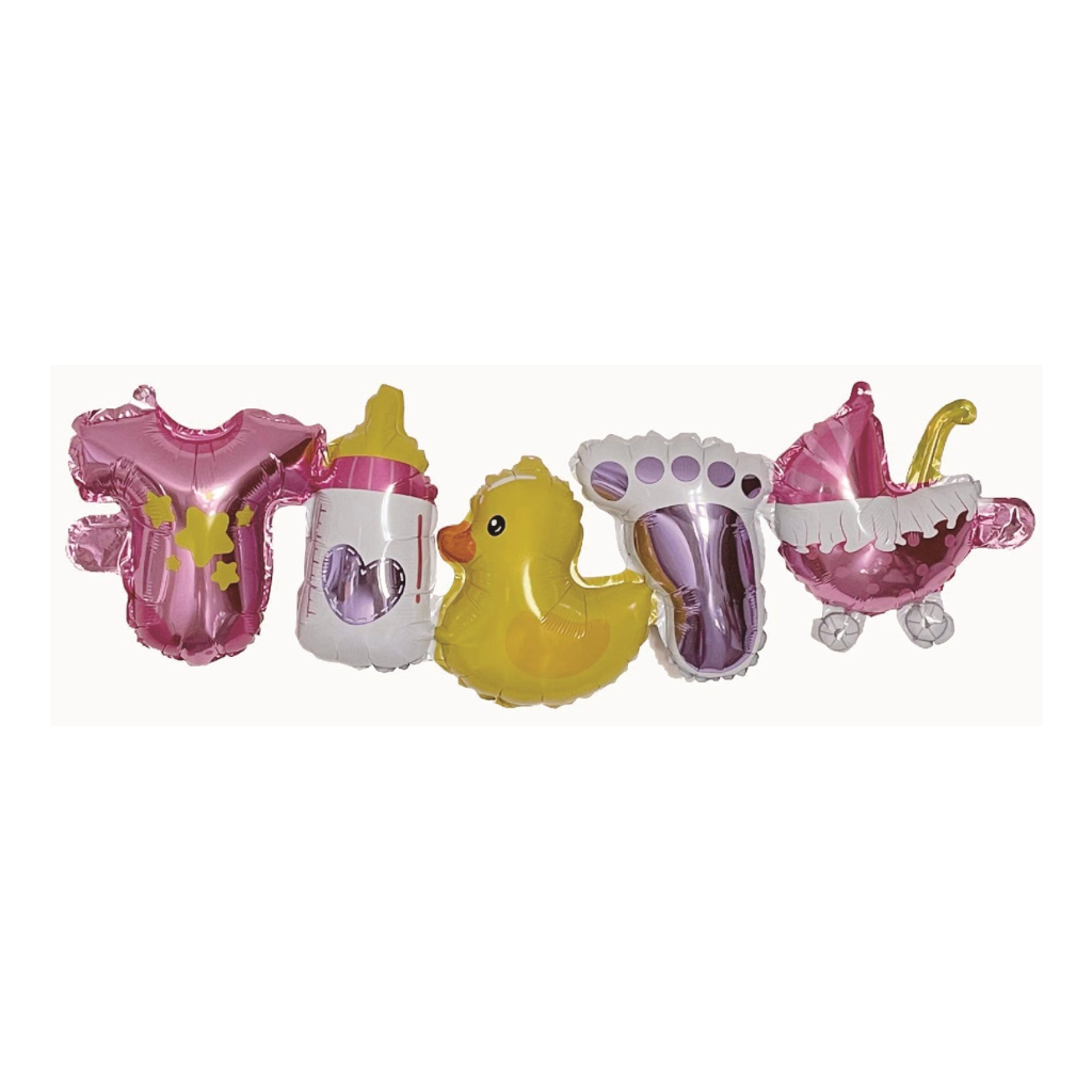 Set ghirlanda decorativa multicolor, 96x27 cm, bebe fata