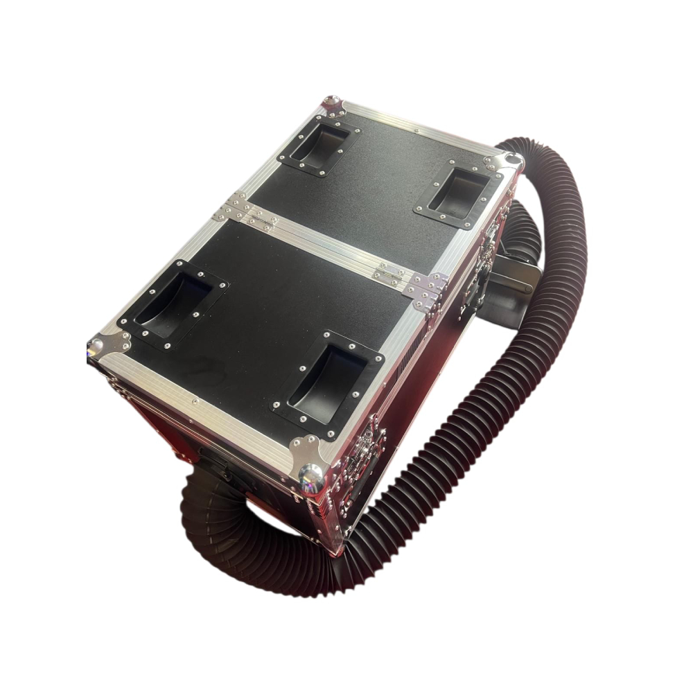 Masina de facut fum greu, gheata carbonica, negru, 3000W