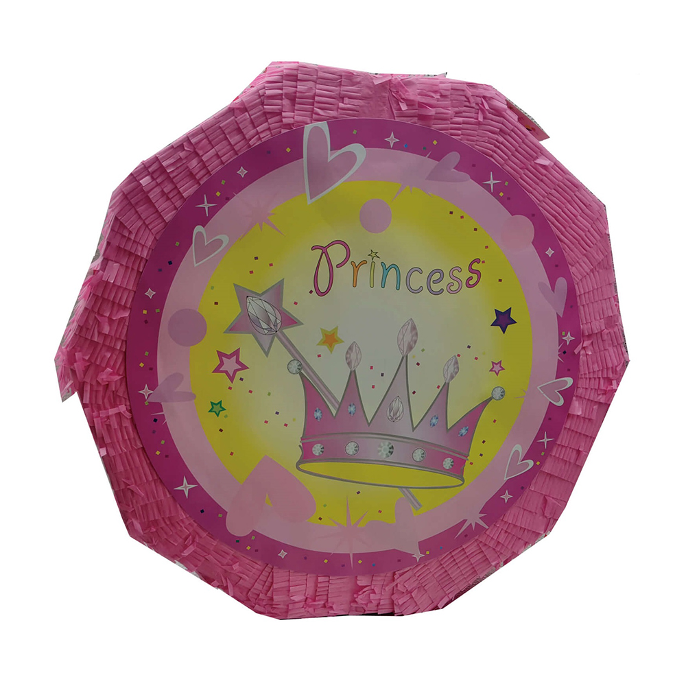 Piniata multicolor, 44x42x9 cm, princess, QT9914
