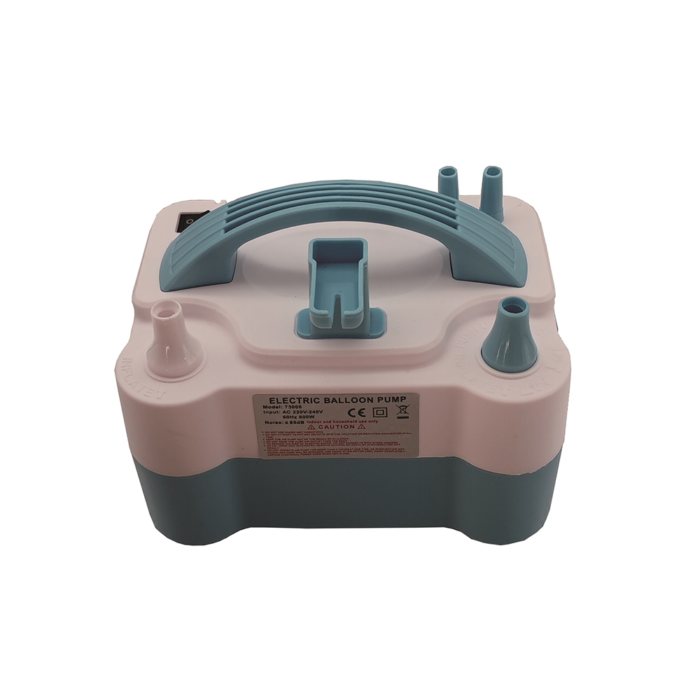 Pompa electrica pentru umflat baloane, albastru, alb, PPQT8053