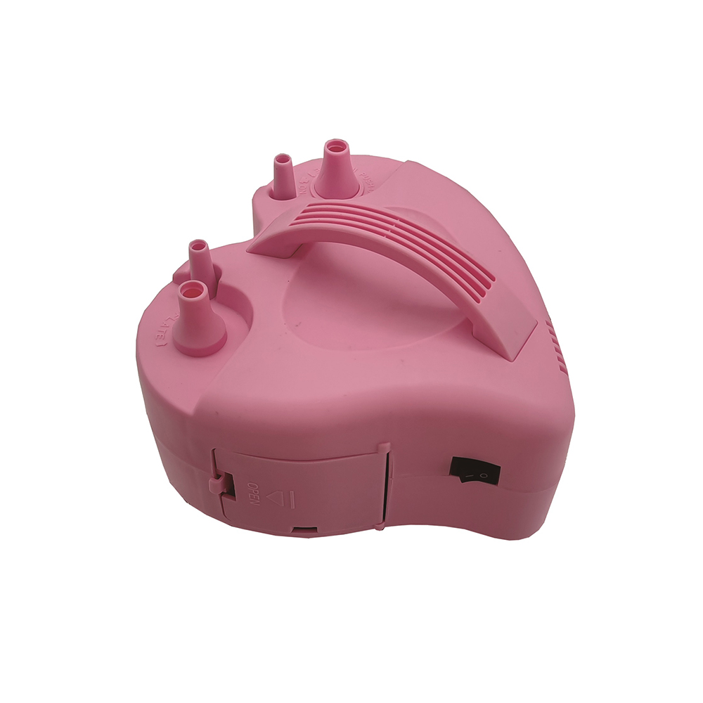Pompa electrica pentru umflat baloane, roz, inima, PPQT8051