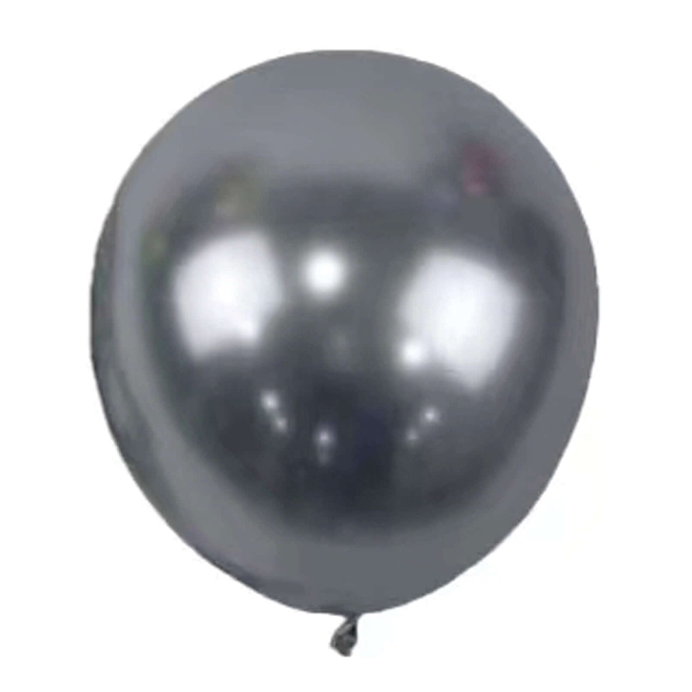 Set 10 buc baloane party argintiu, 45 cm, RJ1604