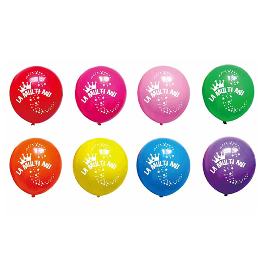 Set 20 baloane party multicolor, 30 cm, la multi ani, RJ1615