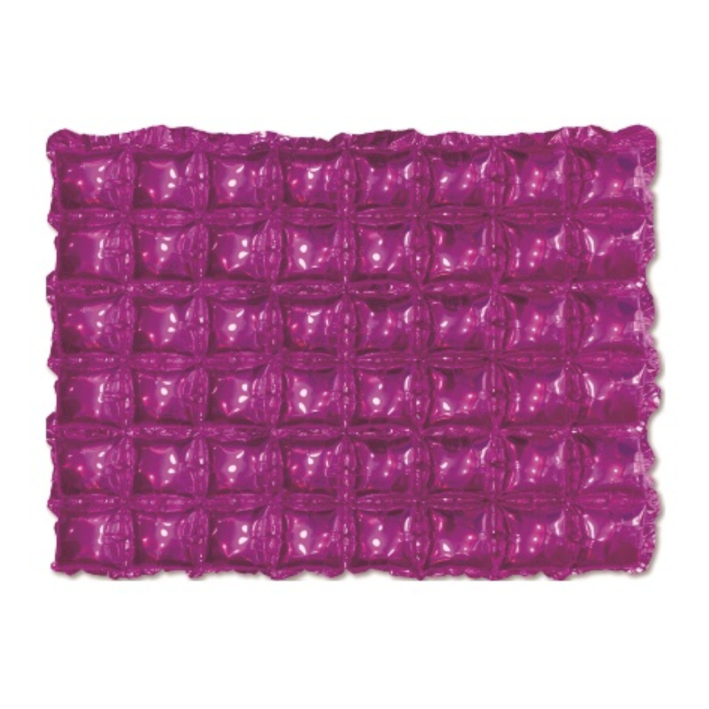 Set 3 baloane party, folie metalizata violet, 140x37 cm, panou