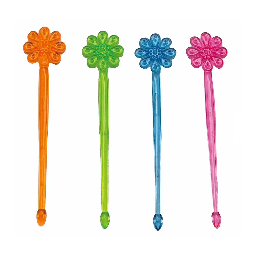 Set 30 buc. scobitori decorative multicolor, 9 cm, QT9872