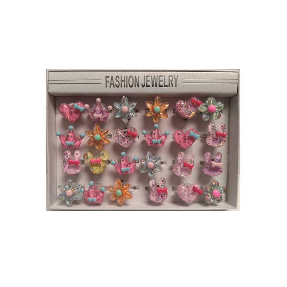 Set 6 buc. inel LED, diverse modele, PPQT8338