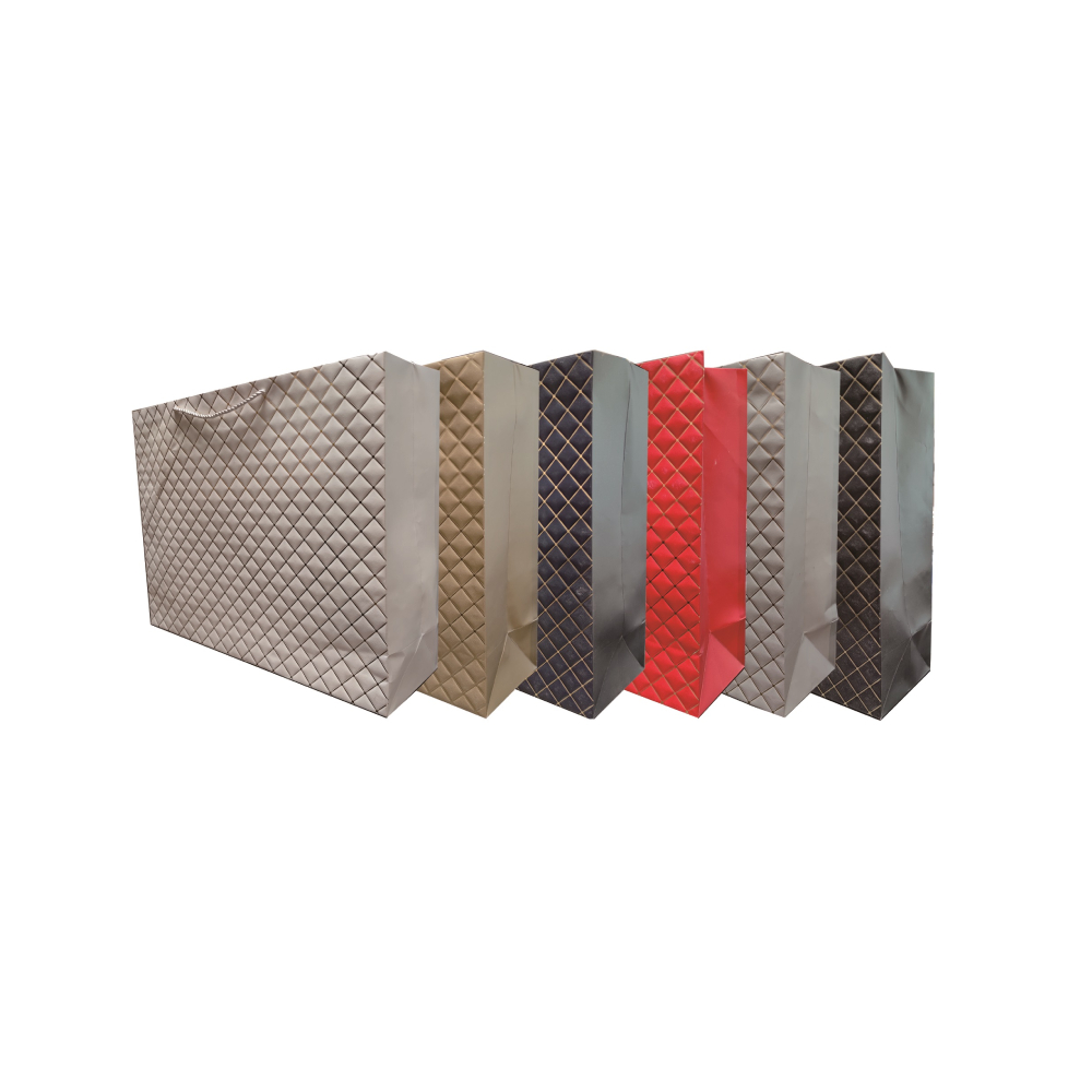 Set 6 pungi cadou, diverse culori, 50x40x15 cm, PPPZ7100