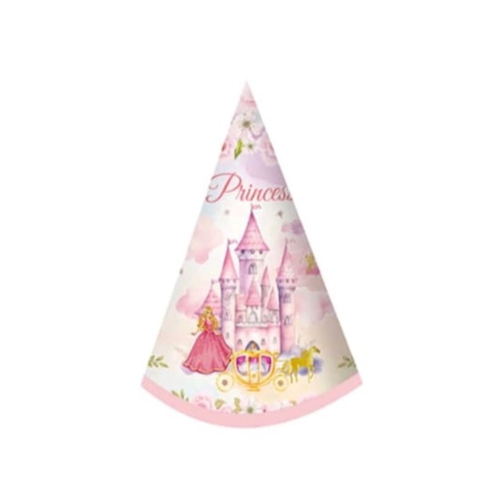 Set 8 coifuri roz, 10x16 cm, printesa, PPPZ7419