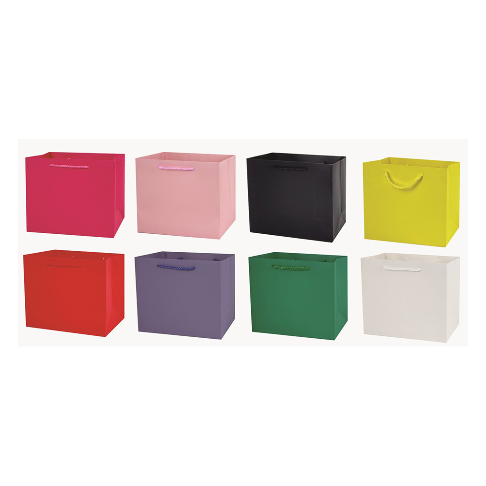 Set 8 pungi cadou, diverse culori, 45x32x12 cm, PPPZ3942