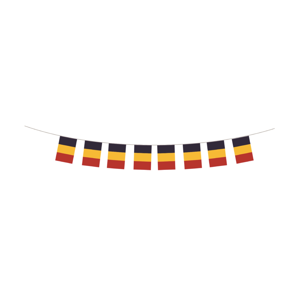 Set ghirlanda decorativa, 10 m, steag Romania, PPQT8240