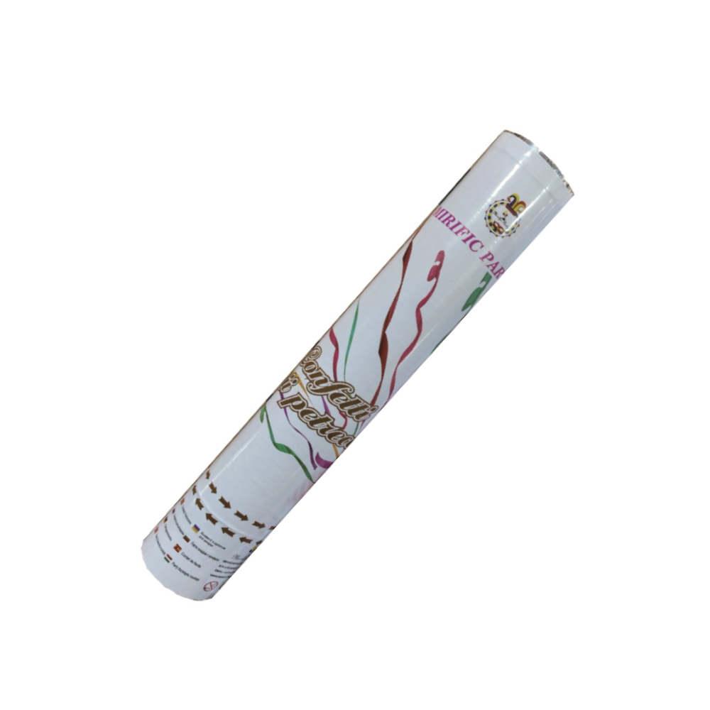 Tub confetti colorate, 30 cm, fasii, PPLP3589