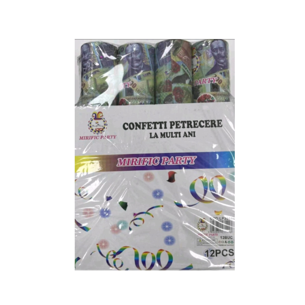 Tub confetti ron, 30 cm, PPLP3544