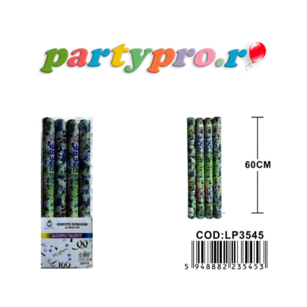 Tub confetti ron, 60 cm, PPLP3545